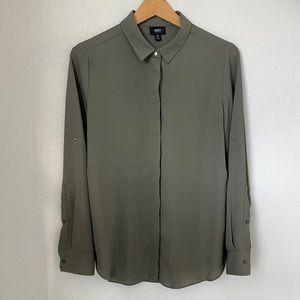 Army Green Blouse